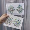 1Pc  Temporary Tattoos Fake Tattoo Stickers For Women Sexy Chest Jewels Face Body Art Acrylic  Diamond Sticker