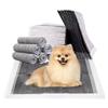 100pcs/40pcs/50pcs Super Absorbent Dog Training Pee Pad Thickened Diaper Mats  Indoor Use