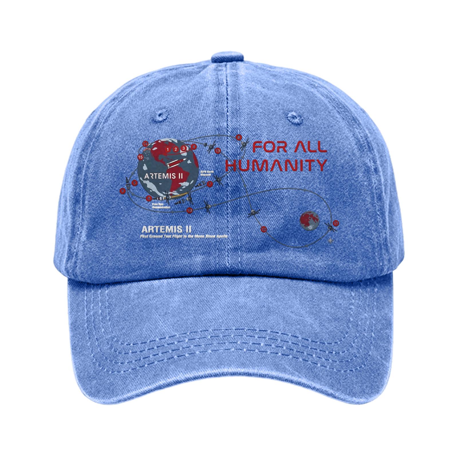

Unisex Casual Fashion Printed Baseball Cap Adjustable Fit Embroidered Space Theme Hat for Daily Wear Outdoor Activities One Size