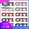 2026 Hot For Volkswagen VW Metal Zinc Alloy Rear Trunk Fender Side Badge Sticker for VOLKSWAGEN GTI Touareg Jetta Touran Golf 5 