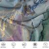2/3Pcs Set, Abstract Oil Painting Geometric Marble Pattern, Blue, Purple, Black, Green Color, Bedding Set, Digital Print