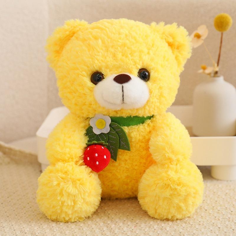 Teddy Bear Doll Couple Scarf Bear Plush Toy Love Bear Doll Christmas Elk Penguin Old Man Series