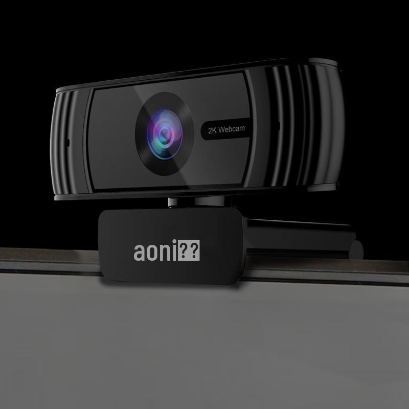 Aoni C39 2K USB Webcam with Auto Focus and Built-in Mic