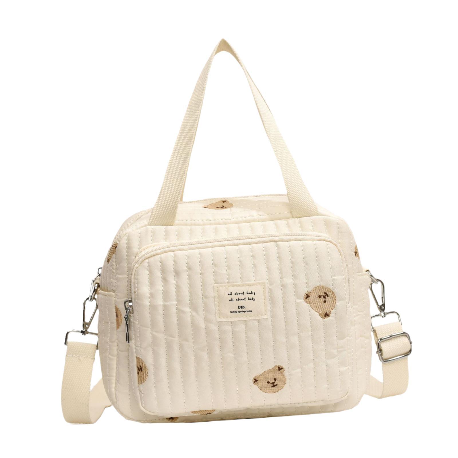 

Tote Bag for Women Multi Pockets Storage Bag for Working Shopping Outdoor