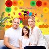 Ceiba Tree Thanksgiving Bulletin Board Decorations with Paper Fans Thankful Turkey Bulletin Board Classroom Decorations Set Leaves Pumpkin Cutouts