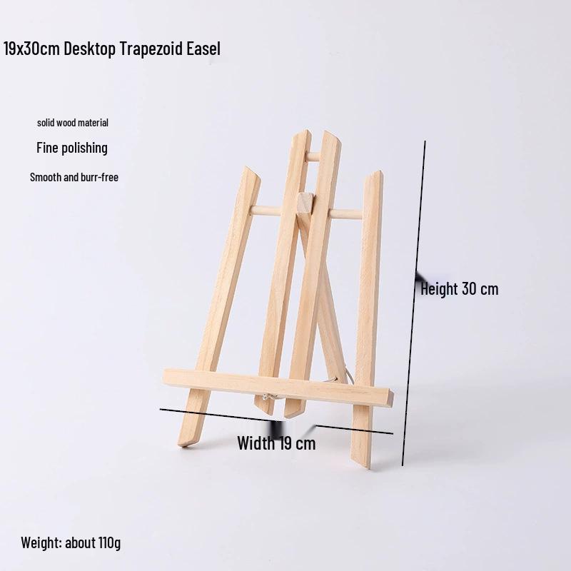 Mini Holz klappbarer Schreibtischstaffelei und Skizzenständer für Kinder