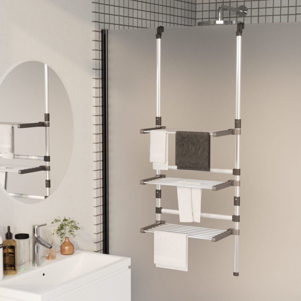 Hanging Clothes Dryer 3 Tier Aluminum