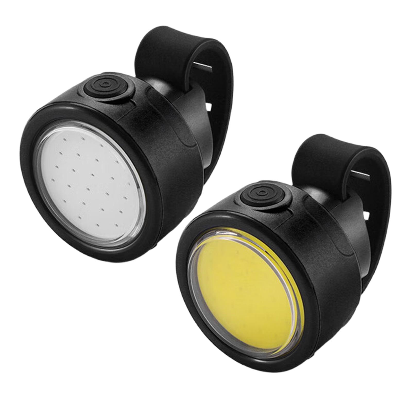 

Cycling Rear Lamp Headlight Warning LED Light Rechargeable Bicycles Light Bike Front and Rear Light Easy to Install 1