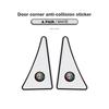 2pcs Car Door Corner Anti-collision Durable Protective Stickers For Alfa Romeo Giulia 147 Mito 156 159 166 GT Stelvio Brera HU6