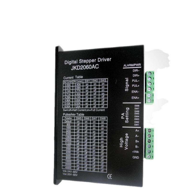 JKD2060AC Stepper Motor Driver for Hybrid 42/57/60/86/110, Two & Three-phase Models