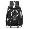 Schoolbag New Schoolbag, Amazon Backpack, Fashionable Anti-splashing Oxford Cloth Backpack, Casual Belt USB Travel Bag