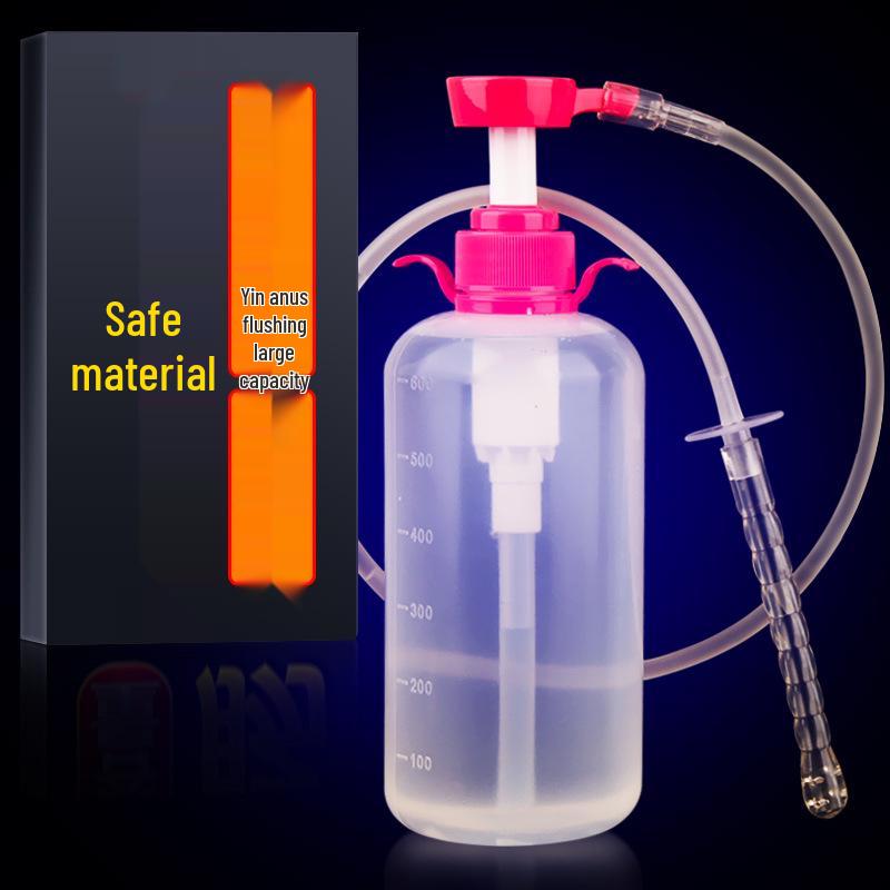 Unisex Personal Bidet: Pressurized Rear & Front Cleaning, Manual Enema Bottle