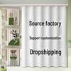 Luxury Minimalist Waterproof & Mold-Resistant Thick Shower Curtain for Bathroom Partitions