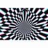 MOON.QG 3D Photography Wallpapers Backdrop Visual Illusion Background Swirl Geometric Home Wall Event Photo Studio Decorations