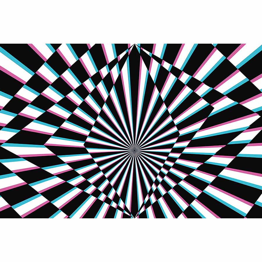 MOON.QG 3D Photography Wallpapers Backdrop Visual Illusion Background Swirl Geometric Home Wall Event Photo Studio Decorations
