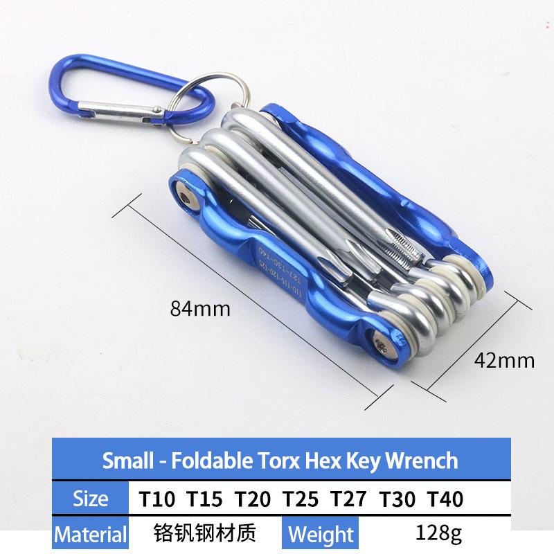 Multifunctional Portable Folding Hex Wrench 8 In 1 Hand Tool Hex Key Screwdriver Set - Suitable for Home Quality Hand Tool BS001