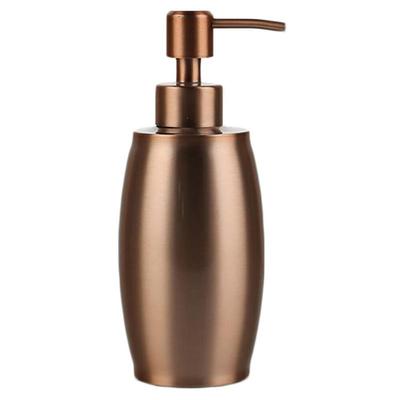 1 pcs. Garrafa de sabão de aço inoxidável para viagem (Rosa ouro) | Dispensadores de sabonete líquido
