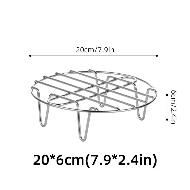 Kuchenka mikrofalowa Pusta kratka Stal nierdzewna Grill Wysoka obudowa Półka do smażenia Uchwyt Frytkownica powietrzna Akcesoria kuchenne Grill