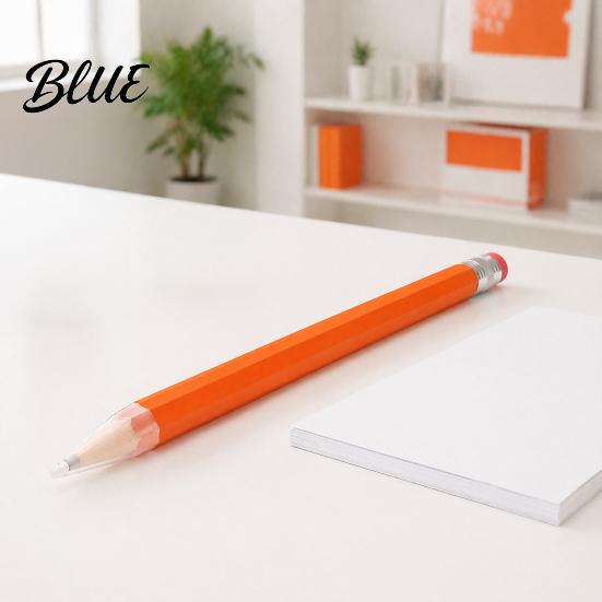 Jumbo Novelty Pencil Writing Drawing Extra Wood Large Giant Pencil Prop Smooth Tool Stationery for Carpentry And Party Favors