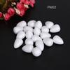 Oval Flower Foam Lightweight Oval Flower Modeling Food Grade 20pcs Plastic Sugar Flowers Fondant for Home Kitchen