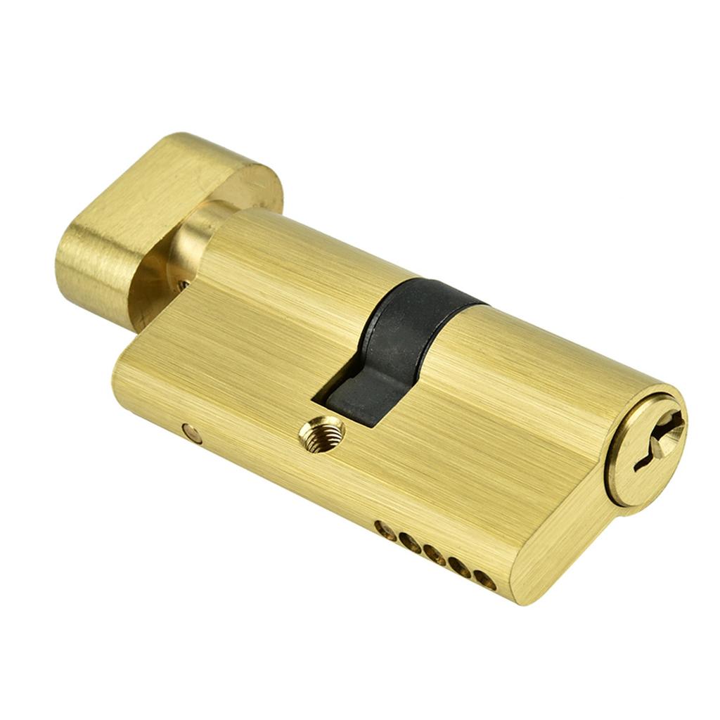 65mm Copper Single Open Lock Cylinder Bedroom Door Lock Cylinder with Keys