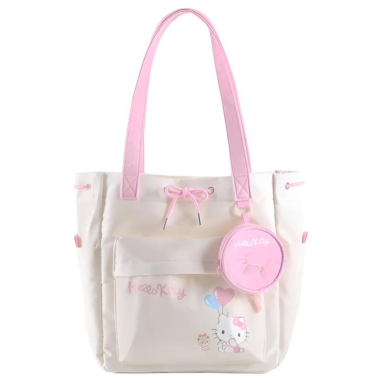 

Новая полиэстеровая сумка через плечо Sanrio Hello Kitty женская экрю BH-65045-1 41.9*13.0*32.0CM