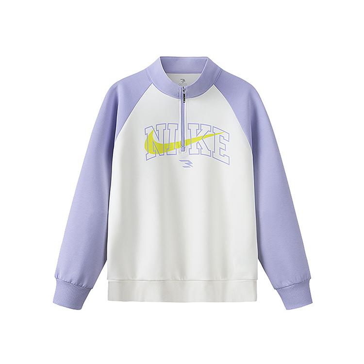 Nike Kids Sweatshirts Stand Collar Moderate N32612181 (4)110/52