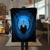 Anonymous  Print Flannel Blanket, High quality Comfortable for All Seasons, Home Decor, Warmth and Comfort