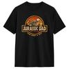 Jurassic Dad Pesca Dolore Trova un Modo Divertente Sarcastico T-shirt Scheletro Estate Harajuku T-shirt Cotone Girocollo Taglie Forti Top