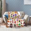 Creature In Stardew Valley Fashion Blankets Flannel Cute Jimino Animals Warm Throw Fashion Blanket for Home Couch Quilt Multi-function