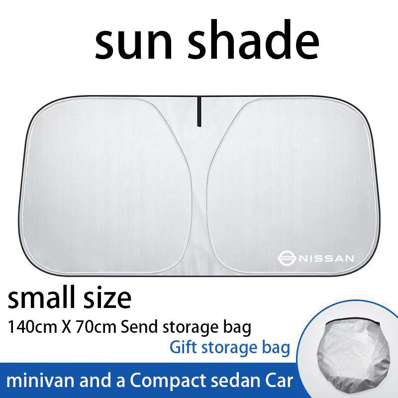 

Car Windshield Sunshade Cover Front Window Sun Shade sticker For Nissan Pathfinder X-Trail Note Qashqai Juke Patrol Accessorie