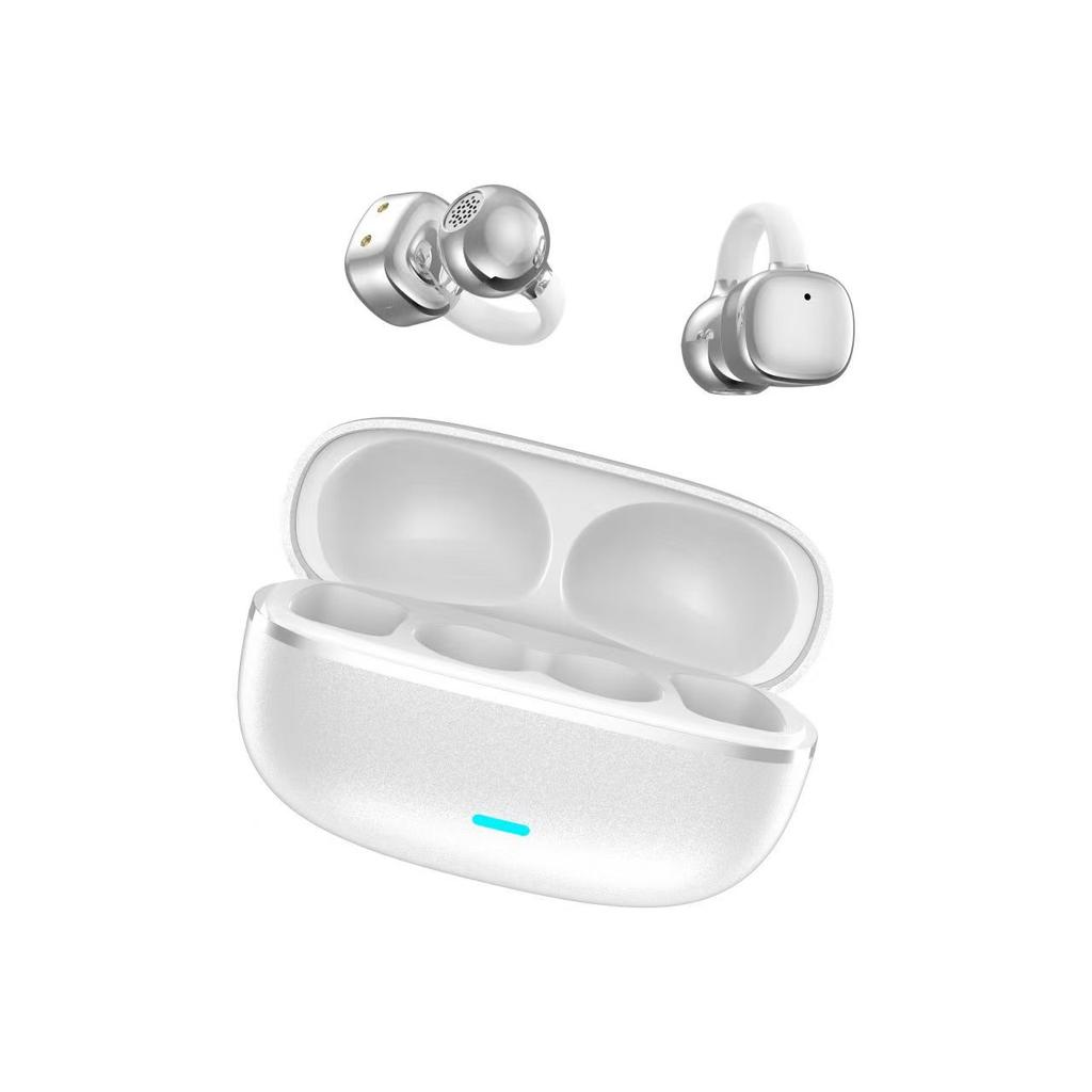 AI Translation Bluetooth 5.3 Clip-on OWS Design Earphones Panoramic Sound Effect Earphones Comfortable To Wear Waterproof Sports Earbuds