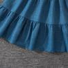 2-12Y Girls' Set Spring New Arrival Sweet Spaghetti Strap Dress + Long Sleeve Jacket Set