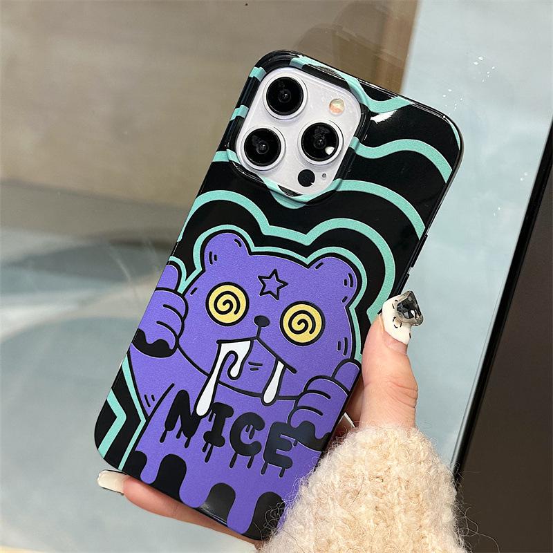 Zhitai iPhone Case: Compatible with iPhone 12-16, 15Pro Max, 14, 13Pro - Fun, Protective Jelly Design