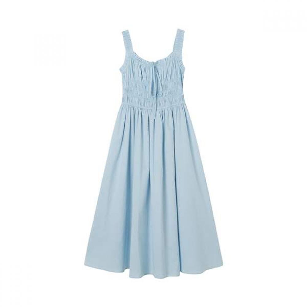 

Lap Smoking Ribbon Dress As2wo580 BK (black)/FF