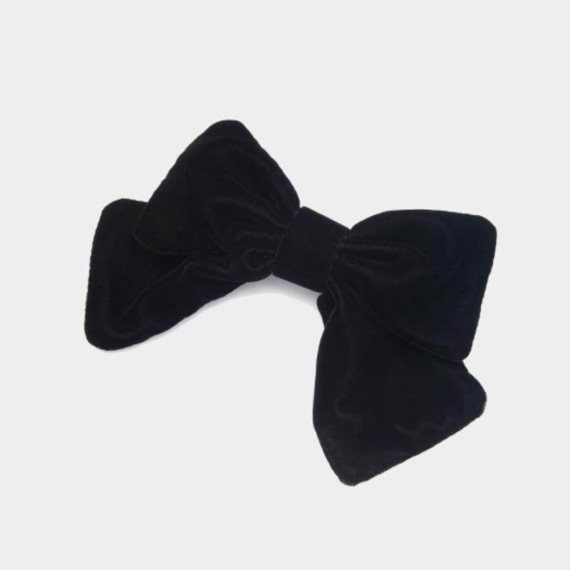 TATIANA Merry Velvet Ribbon Hair Pin_HB0099
