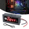 Fan Speed Controller Module 12V PWM 4-Wire With Temperature Probes Noises reduction Low Controller Easy to Use
