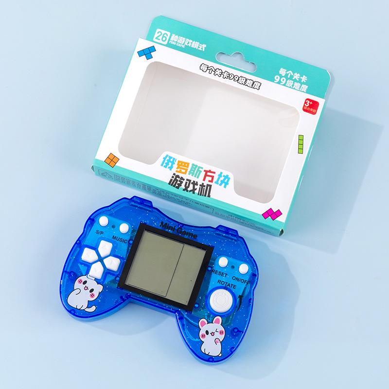 Classic Retro Handheld Tetris Game Console for Kids