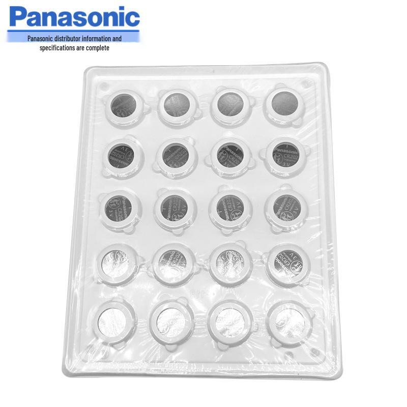 Panasonic Original CR2025 3V Lithium Button Battery for Car Key Remote Control