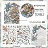 Ink Words Landscaping 3D Stickers: Infeel.Me 20th Edition DIY Fun