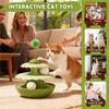2025 Trend Interactive For Indoor Cats Bored Animals Teaser Kitten Ball Track For Living Room Bedroom