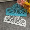 3pcs Invitation Metal Cutting Dies Stencil Scrapbooking DIY Album Stamp Paper Card Embossing Decor X3UC