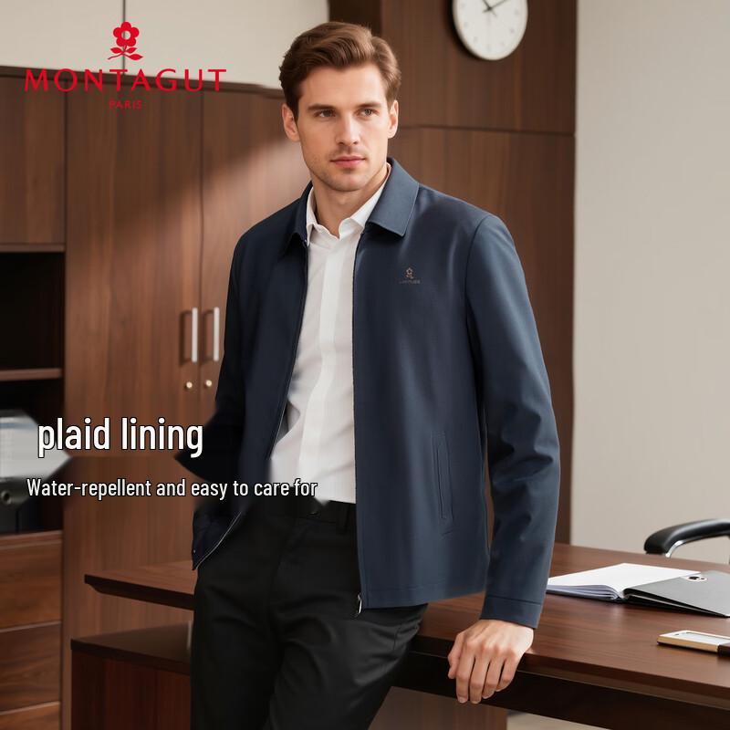 

MONTAGUT Men s Waterproof Anti-Wrinkle Jacket L