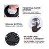 COB LED Round Night Light Wireless Touch Cabinet Lights Battery Powered Wardrobe Lamp For Stair Hallway Closet Bedroom Lighting