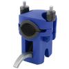 Boat Fishing Pole Bracket Mount Device Aluminium Alloy Outdoor Fish Rod Stand AccessoryBlue
