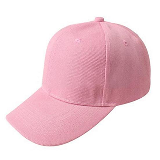 Women Men Casual Sports Baseball Cap Solid Color Blank Visor Hat Snapback Cap