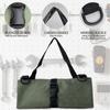 Rolling Tool Bag, Canvas Tool Bag for Wrenches, Multipurpose Rolling Bag with 5 Zippered Pockets, Small Portable Tool Kit for Plumbers