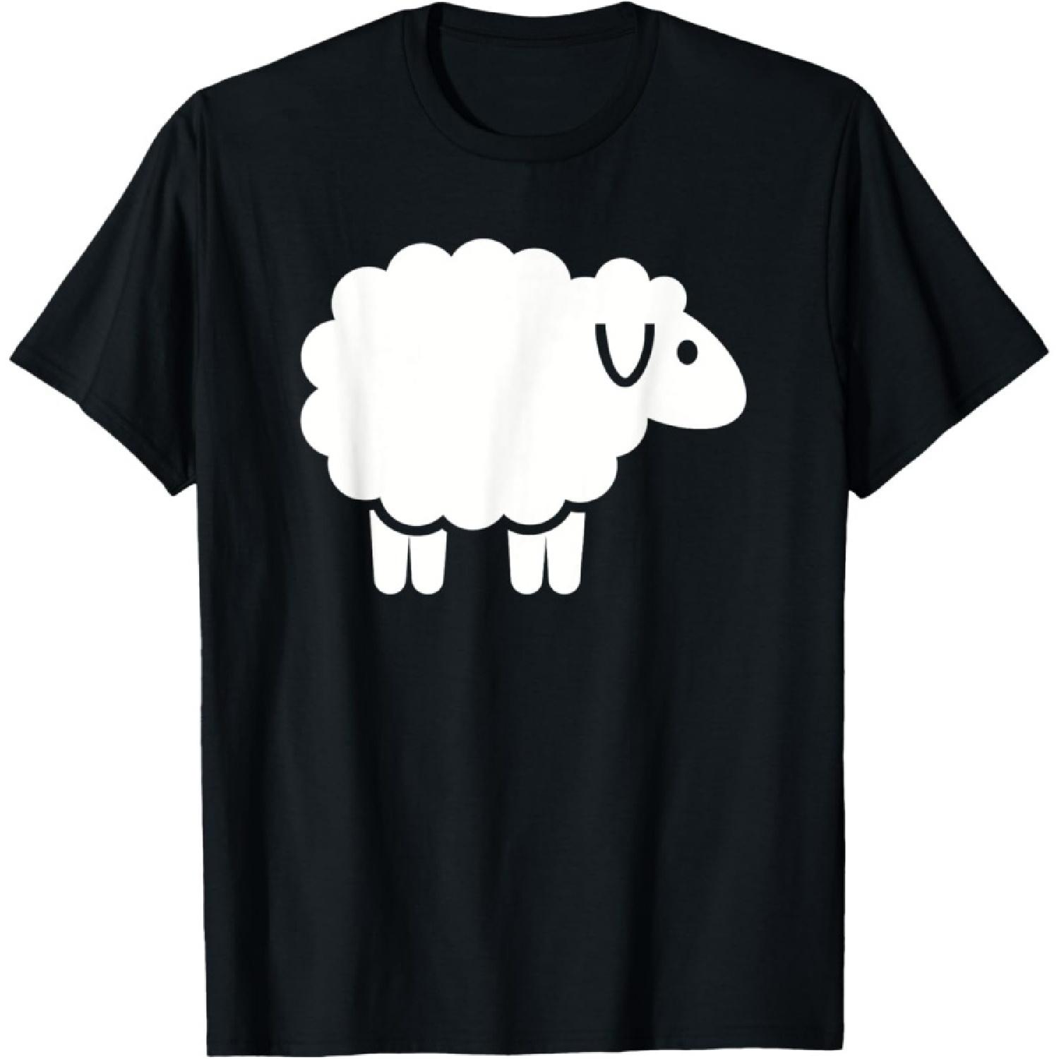 Cute sheep T-Shirt(1) S чёрный