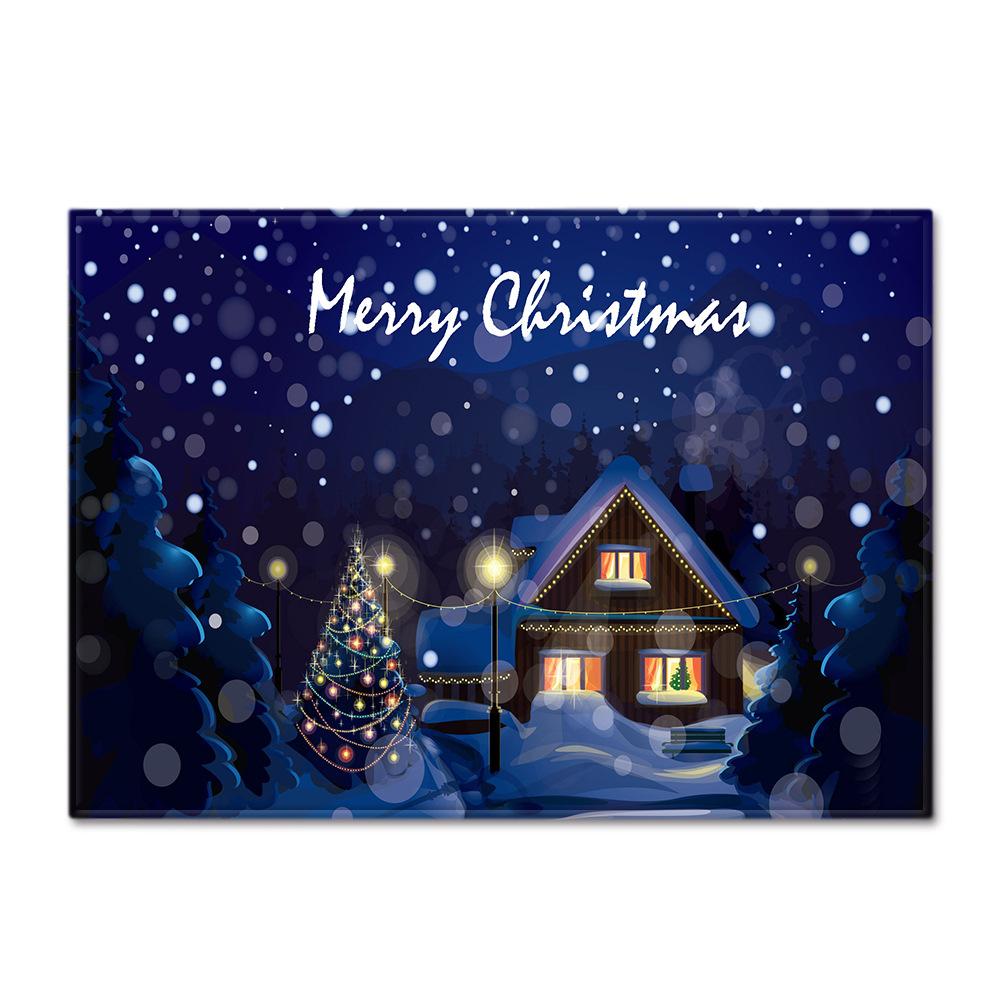 Christmas Living Room Floor Mat Bedroom Dining Room Carpet Carpet Doormat