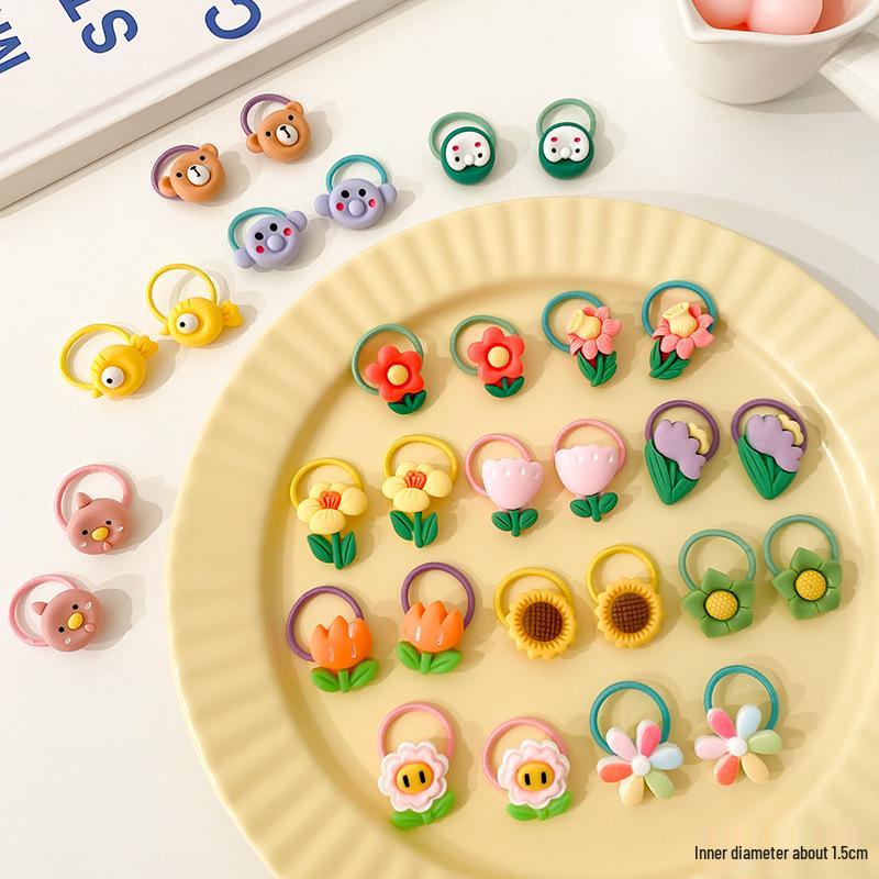 Elastici Sicuri per Capelli da Bambino per Treccine - Elastici Delicati per Capelli di Neonati e Bambini